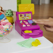Hasbro Play-Doh Kitchen Creations Ultimate Ice Cream Truck Playset with 27 Tools, 12 Colors, Realistic Sounds, Built-In Storage