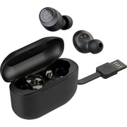 JLAB EBGAIRPOPRBLK124 Go Air Pop True Wireless Bluetooth Earbuds + Charging Case, Black