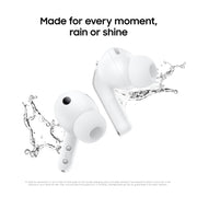 Samsung Galaxy Buds4 Pro Bluetooth Earbuds, Adaptive Noise Cancellation, White, 26h Battery Life, SM-R640NZWWXAR