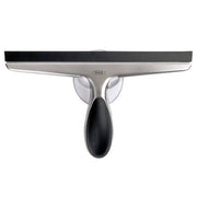 OXO Stainless Steel Shower Squeegee with Flexible Silicone Blade, Non-Slip Handle, Silver, 10 in, 88944354