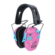Walker's GWP-DRQ-BT Digital Bluetooth Razor Electronic Ear Protection, Pink Sprinkle