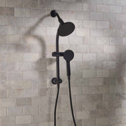 Better Homes & Gardens Deluxe Shower Combo Kit with Magnetic Slide Bar, High-Pressure Hand Shower, Matte Black