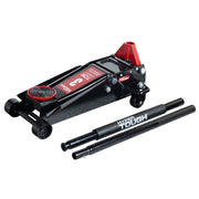 Hyper Tough T830023W 3 Ton Garage Jack with Dual Pumps - Heavy-Duty Steel Construction