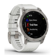Garmin Epix Gen 2 Sapphire 47mm GPS Smartwatch White Titanium