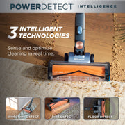 Shark PowerDetect Speed Cordless Stick Vacuum with Auto-Empty Dock, HEPA Filtration, MultiFlex Wand, 60-Min Runtime, Ice Blue, IA3241
