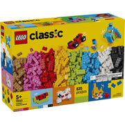 LEGO Classic Creative Colorful Bricks Building Set, 820 Pieces, Educational STEM Toy for Kids Ages 5 and Up, 11045