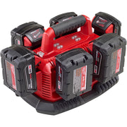 Milwaukee 48-59-1806 M18 Six Pack Sequential Charger
