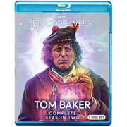Doctor Who Tom Baker Complete Season Two Blu-ray Movie Box Set, 8 Discs, 1080p HD, Dolby Digital 5.1 Audio, English Subtitles, 1007539647