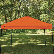 Ozark Trail 10' x 10' Straight Leg Canopy Top, Orange, UV 50+ Protection, Built-In Roof Vent, Mesh Storage Pocket, 100 sq ft Coverage, 31005