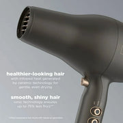 Conair 680 InfinitiPRO 1875 Watt FloMotion Pro Hair Dryer, Black
