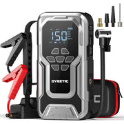 Dyeetic D18 Jump Starter with Air Compressor, 3500A Peak Current, 150PSI Tire Inflator, Portable Car Battery Booster, Lithium-Ion