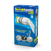 Bell and Howell 7667 Scrubtastic Max Spin Scrubber Rechargeable with 2 Brush Heads