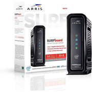 ARRIS SB6190 SURFboard (32x8) Docsis 3.0 Cable Modem, Certified for Xfinity, Spectrum, Cox & More (SB6190 Black)