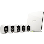Netgear VMS3530-100NAS Arlo Wireless Security System with 5 Cameras, White
