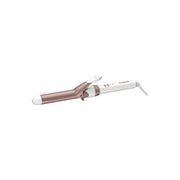 Conair V10258 Double Ceramic Curling Iron, 1-inch, White/Rose Gold