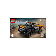 LEGO 6470637 Technic NEOM McLaren Extreme E Race Car, Off-Road Pull Back Car Toy for Action Vehicle Role Play, Cool Toy for 7 Year Olds,  42166