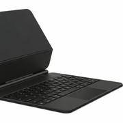 Rotate Magic Keyboard Bluetooth Keyboard Case with Multi-Touch Trackpad, 360 Rotating, RGB Backlit, Rechargeable Battery for iPad, Black
