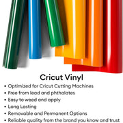 Cricut z20-11070-R9 Explore 4 Die-Cutting Machine with Vinyl and Iron-On Sheets Bundle, Corded, 9.4 in