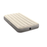 Intex 64101E Dura-Beam Standard Series Single Height Inflatable Airbed, Twin