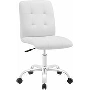 Modway Prim Mid Back Office Chair, White