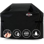 Grillman IX-5DOB-7JQ8 Premium BBQ Grill Cover, Heavy-Duty Gas Grill Cover Rip-Proof, UV & Water-Resistant (64