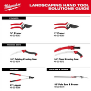 Milwaukee 48-22-9371 10 in. High Carbon Steel Blade Pruning Saw with Secondary Blade Position
