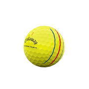 Callaway Golf Chrome Tour Triple Track Golf Balls, Yellow, One Dozen, Multi-Layer Construction, Tour Fast Mantle Technology