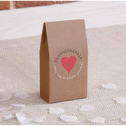 Ivory Heart Biodegradable Tissue Paper Wedding Throwing Confetti Just My Type 20