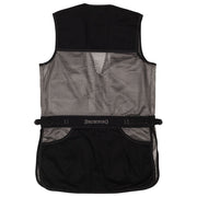 Browning Trapper Creek Mesh Shooting Vest for Youth - Gray/Black - XL