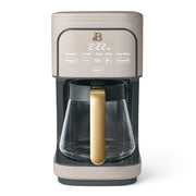 Beautiful 19847 12 cup Programmable Coffee Maker, Porcini Taupe by Drew Barrymore