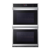 LG WDEP9423F 30-Inch Stainless Steel Double-Wall Smart Convection Oven