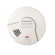 USI Sensing Plus Smoke and Fire Alarm with Multi-Criteria Detection, 10-Year Sealed Battery, White, AMI3051SB