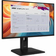 MSI PRO MP245PG E14 24-Inch IPS Full HD 1920x1080 Computer Monitor, 144Hz Refresh Rate, Adaptive Sync, HDMI, DisplayPort, VGA, Ergonomic Adjustable Stand, VESA Mountable, Black