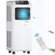 Costway EP24618US 9,000 BTU Portable Air Conditioner & Dehumidifier Function Remote w/ Window Kit