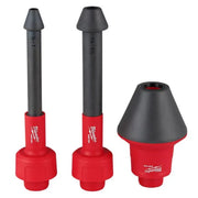Milwaukee 49-90-2024 Air-Tip Shop Vac Conduit Line Puller Kit Wet/Dry Vac Attachment 3 pc