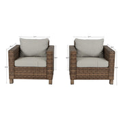 Better Homes & Gardens BH5608811816043 Brookbury Club Chair 2 Pack