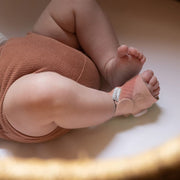Owlet 85949334 Dream Sock Smart Baby Monitor with Heart Rate and Average Oxygen O2 as Sleep Quality Indicator, Dusty Rose
