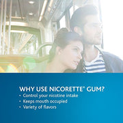 Nicorette Nicotine Gum Original 2 milligram Stop Smoking Aid 170 count