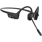 Shokz OpenComm2 Open-Ear Bone Conduction Headphones, Wireless Bluetooth Computer Headsets with Noise Canceling Mic and Mute Botton for Work, Call, Meeting, 16 Hours Talk Time for Mobile & PC