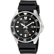 XboHang Casio Men's Black Dive Watch, Black