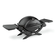 Weber Q 1200 1-Burner Portable Tabletop Propane Gas Grill in Black-51010001