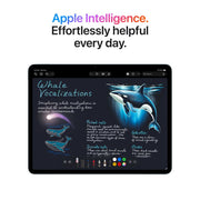 Apple iPad Air 11-Inch Tablet, M4 Chip, 512GB Storage, Wi-Fi 7, Liquid Retina Display, Space Gray