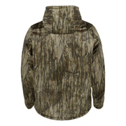 Banded Fanatech Softshell Hoodie for Men, Wind and Water Resistant, Coral-Fleece Lining, Adjustable Draw-Cord Hem, Zippered Kangaroo Pocket, Black, Large, B1050016