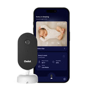 Owlet Dream Sight Smart Baby Monitor, 2K HD Video with Night Vision, Cry and Motion Alerts, Temperature and Humidity Monitoring, Two-Way Talk, White, BC03NWUCN