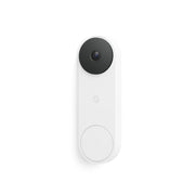 Google Nest Doorbell Wired 3rd Gen, 2K HDR Video, Gemini Technology, Wide 166 Field of View, Night Vision, Two-Way Audio, Snow