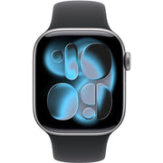 Apple Watch Gen 11 Series 11 Cell 42mm Space Gray Aluminum - Black Sport Band MF8A4LW/A