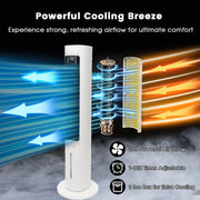 VAJIAZA 40-Inch Evaporative Air Cooler, Portable Air Conditioner, 3 Wind Modes, 70 Oscillation, Ultra-Quiet Operation, Remote Control, Black