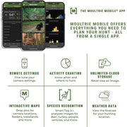 Moultrie Mobile Mcg-14078 33MP EDGE Cellular Trail Camera - 2 Pack