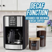 Newell Brands 2182808 Mr. Coffee 12 Cup Speed Brew Coffee Maker with Decaf Function