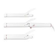 T3 Micro Switch Kit Classic Trio Curling Iron Set with 3 Interchangeable Ceramic Clip Barrels, 1